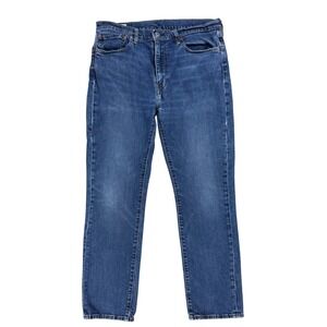 Big E Levis Vintage Y2K Womans W36 L30 Straight Leg Jeans Medium Wash Blue Denim